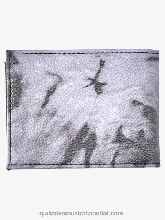 Quiksilver Men Freshness Tri-Fold Wallet H2N4B728 black/white