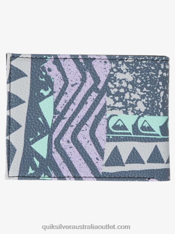 Quiksilver Men Freshness Tri-Fold Wallet H2N4B729 midnight navy