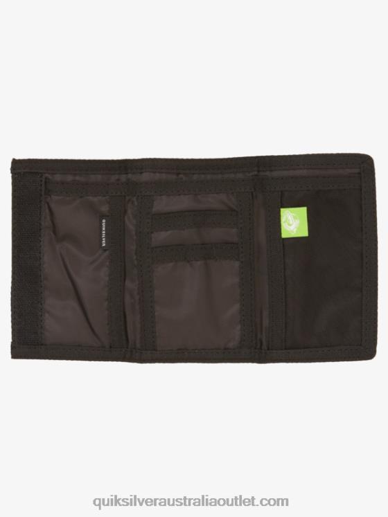 Quiksilver Men The Everydaily Printed Tri-Fold Wallet H2N4B737 bering sea check tie dye 233