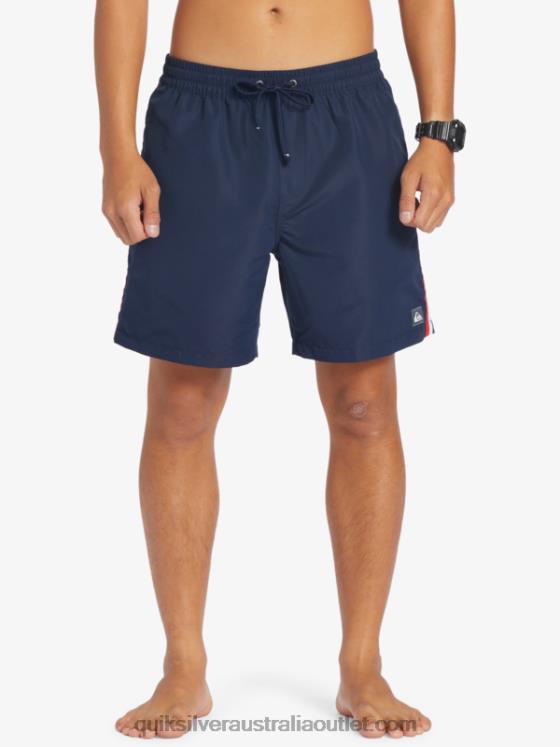 Quiksilver Men Beach Please 17 Volleys H2N4B280 navy blazer