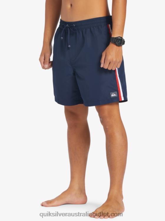 Quiksilver Men Beach Please 17 Volleys H2N4B280 navy blazer