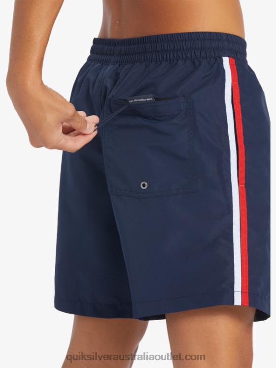 Quiksilver Men Beach Please 17 Volleys H2N4B280 navy blazer