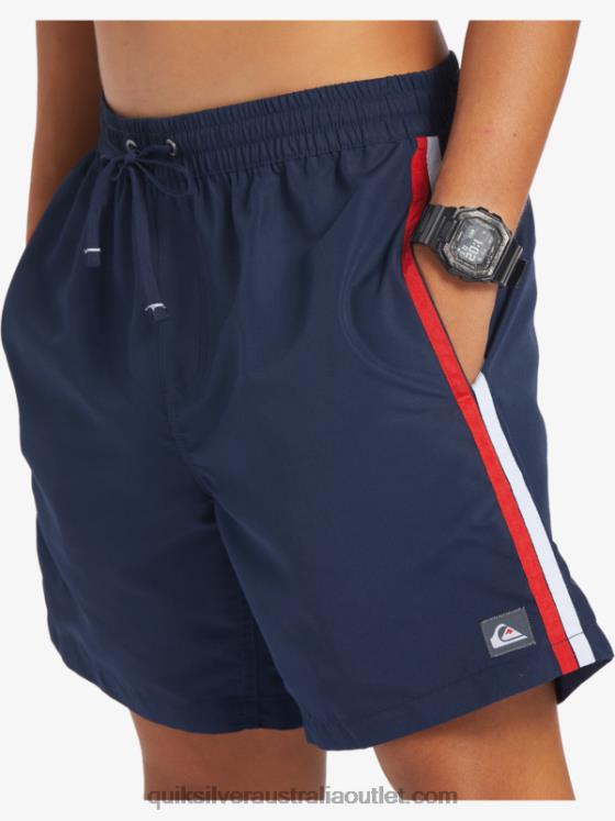 Quiksilver Men Beach Please 17 Volleys H2N4B280 navy blazer