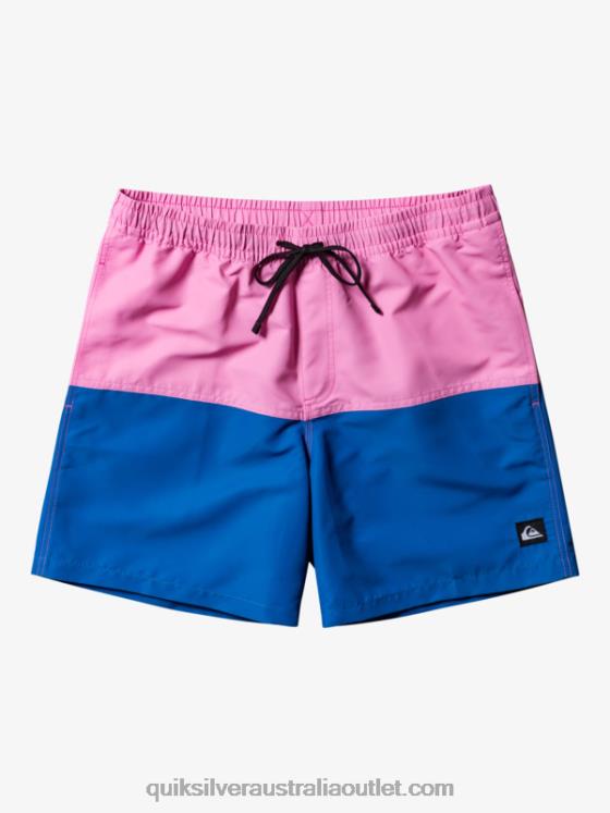 Quiksilver Men Butt Logo 17 Volleys H2N4B484 moonlite mauve
