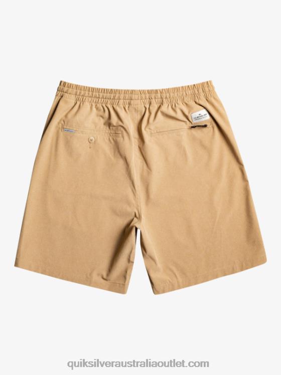 Quiksilver Men Elastic Heather Amphibian 18 Hybrid Shorts H2N4B1663 plage