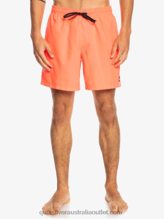 Quiksilver Men Everyday 17 Volleys H2N4B624 fiery coral