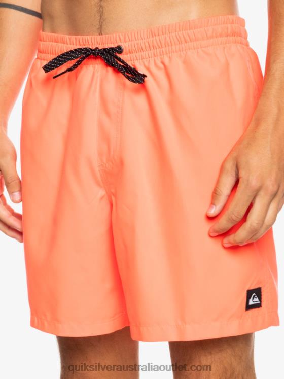 Quiksilver Men Everyday 17 Volleys H2N4B624 fiery coral