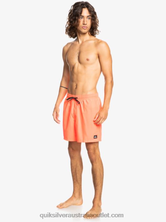 Quiksilver Men Everyday 17 Volleys H2N4B624 fiery coral