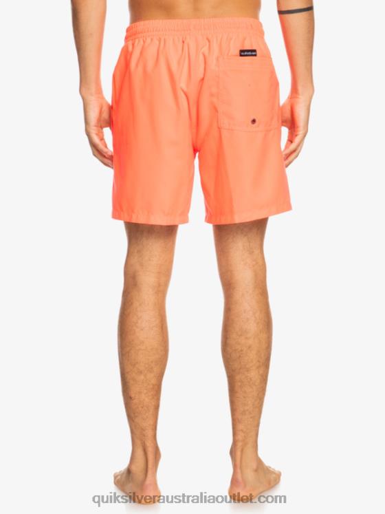 Quiksilver Men Everyday 17 Volleys H2N4B624 fiery coral