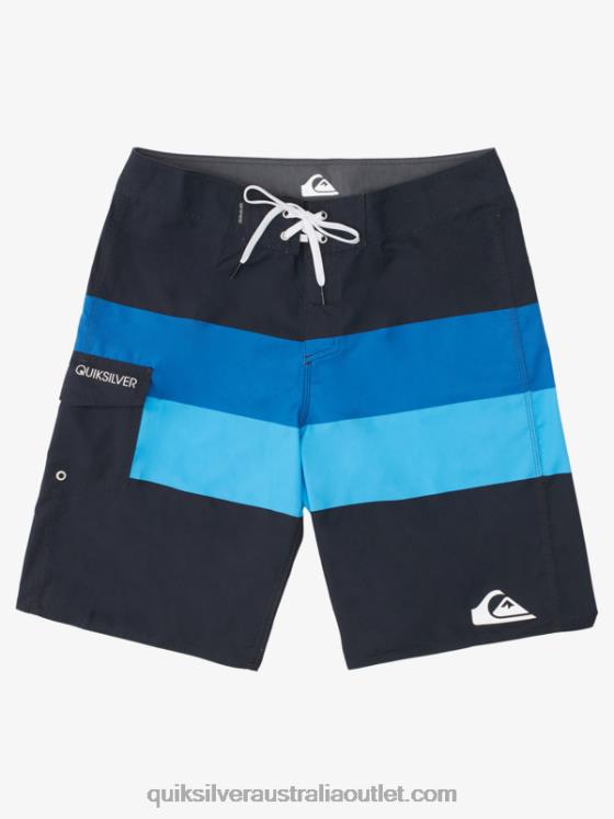 Quiksilver Men Everyday 21 Boardshorts H2N4B1541 black amazon 21 stripe