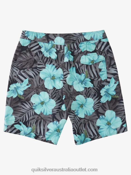 Quiksilver Men Everyday Classic Floral 20 Boardshorts H2N4B1683 black d floral