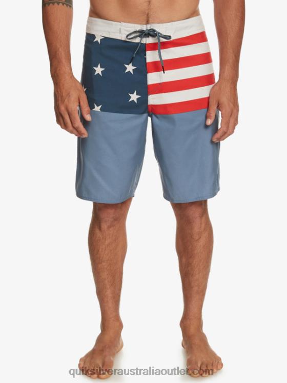 Quiksilver Men Everyday Division 20 Boardshorts H2N4B670 midnight navy