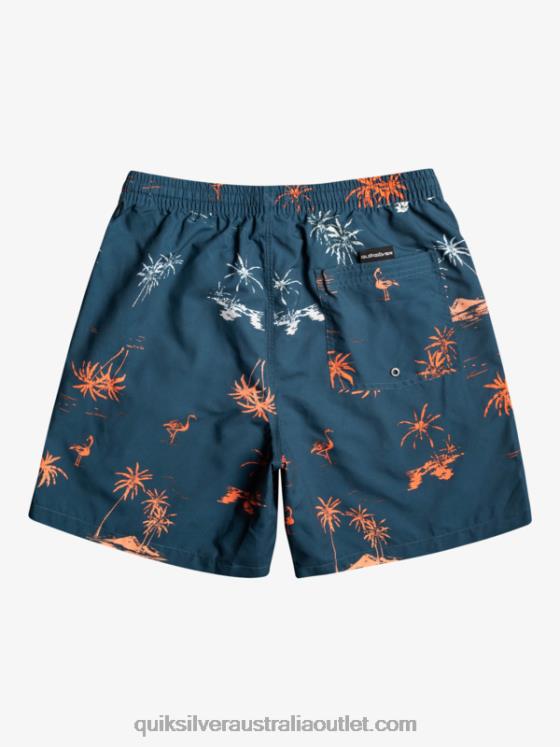 Quiksilver Men Everyday Mix 17 Volleys H2N4B1465 majolica blue