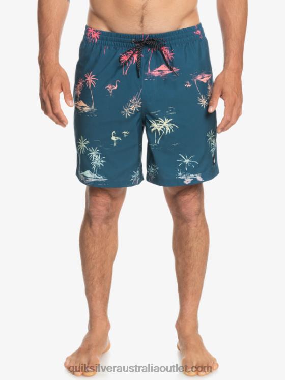 Quiksilver Men Everyday Mix 17 Volleys H2N4B1465 majolica blue