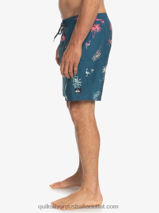 Quiksilver Men Everyday Mix 17 Volleys H2N4B1465 majolica blue