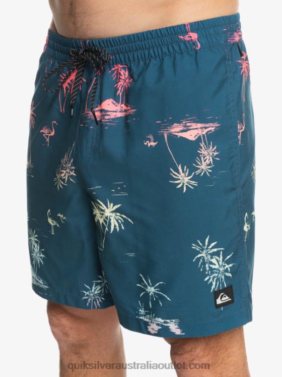 Quiksilver Men Everyday Mix 17 Volleys H2N4B1465 majolica blue