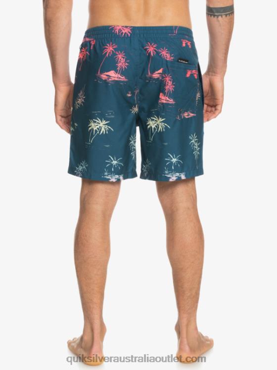 Quiksilver Men Everyday Mix 17 Volleys H2N4B1465 majolica blue