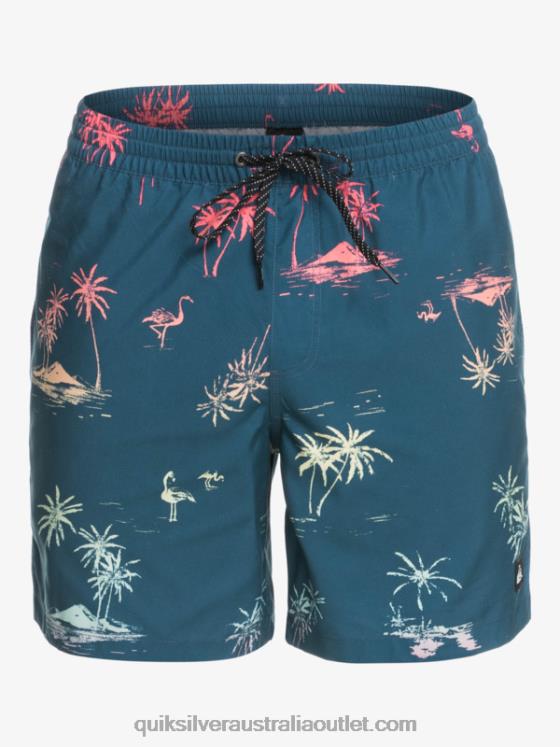 Quiksilver Men Everyday Mix 17 Volleys H2N4B1465 majolica blue