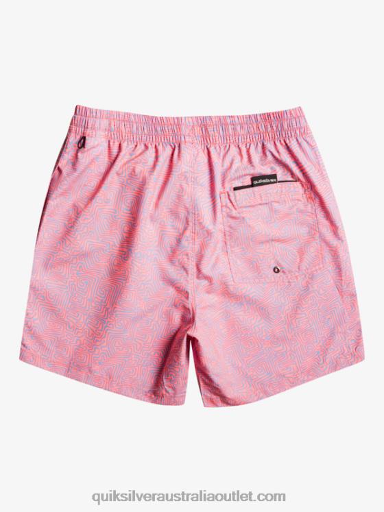 Quiksilver Men Everyday Mix 17 Volleys H2N4B1466 peach whip
