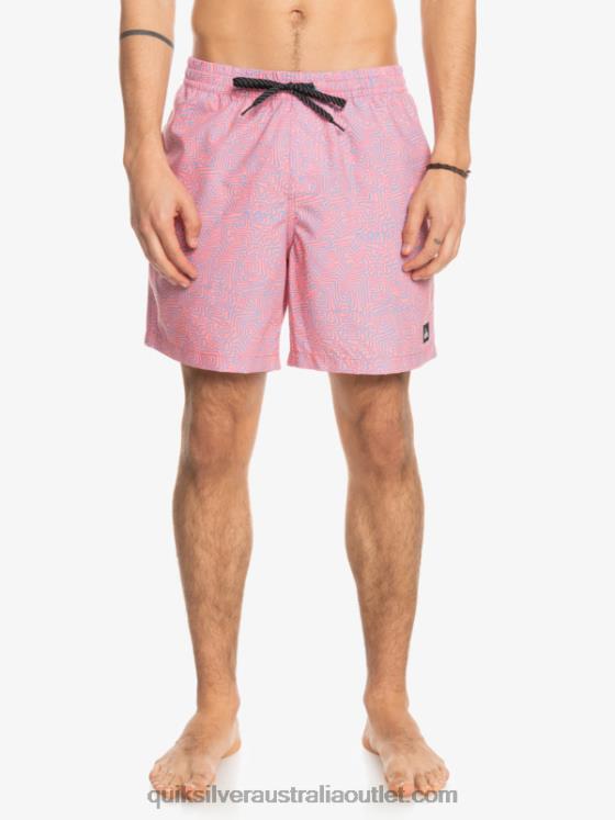 Quiksilver Men Everyday Mix 17 Volleys H2N4B1466 peach whip