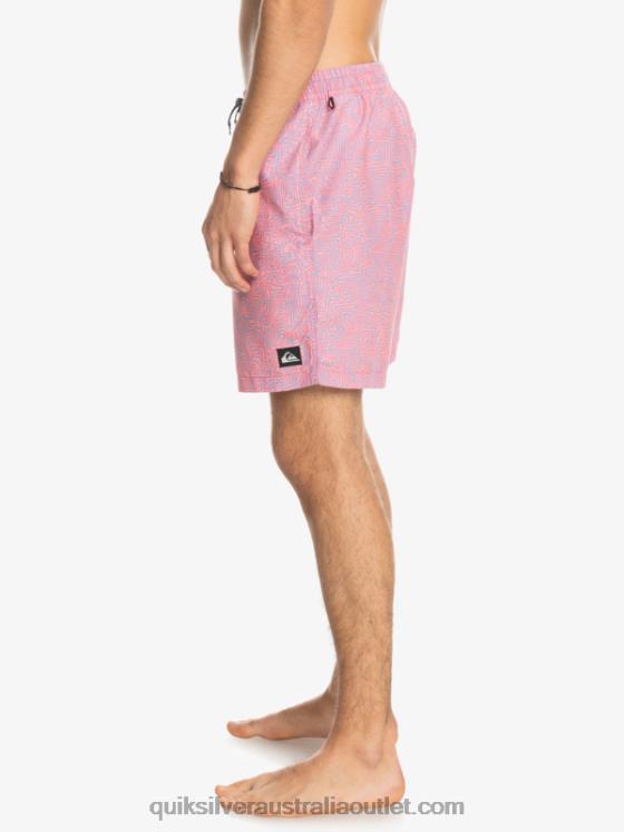 Quiksilver Men Everyday Mix 17 Volleys H2N4B1466 peach whip