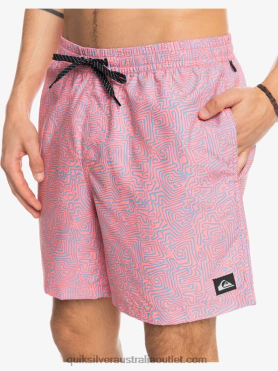 Quiksilver Men Everyday Mix 17 Volleys H2N4B1466 peach whip