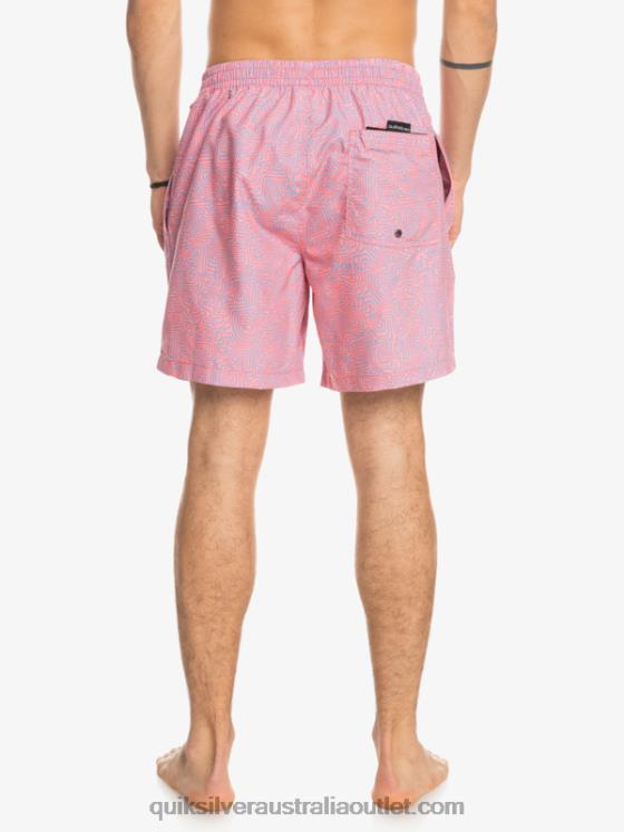 Quiksilver Men Everyday Mix 17 Volleys H2N4B1466 peach whip