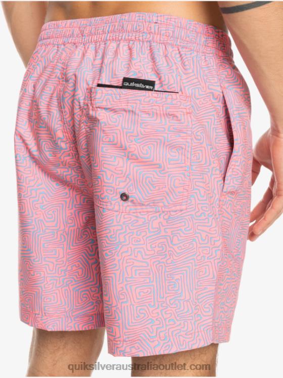 Quiksilver Men Everyday Mix 17 Volleys H2N4B1466 peach whip