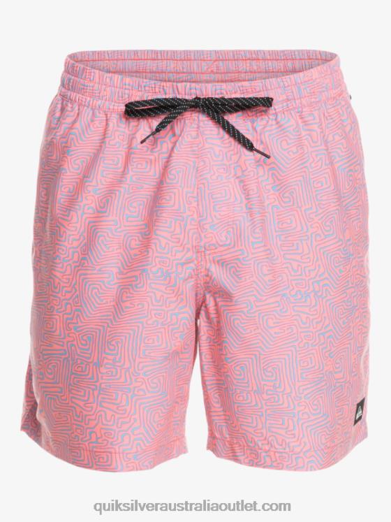 Quiksilver Men Everyday Mix 17 Volleys H2N4B1466 peach whip