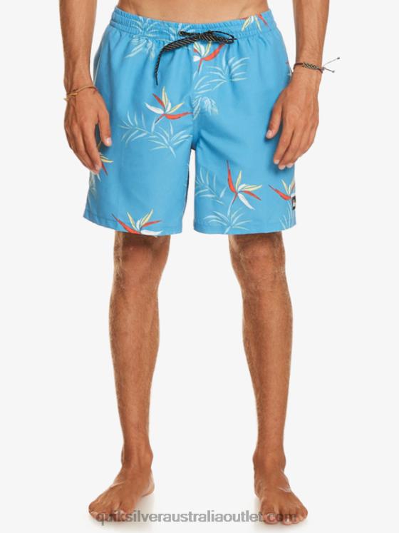 Quiksilver Men Everyday Mix 17 Volleys H2N4B674 azure blue