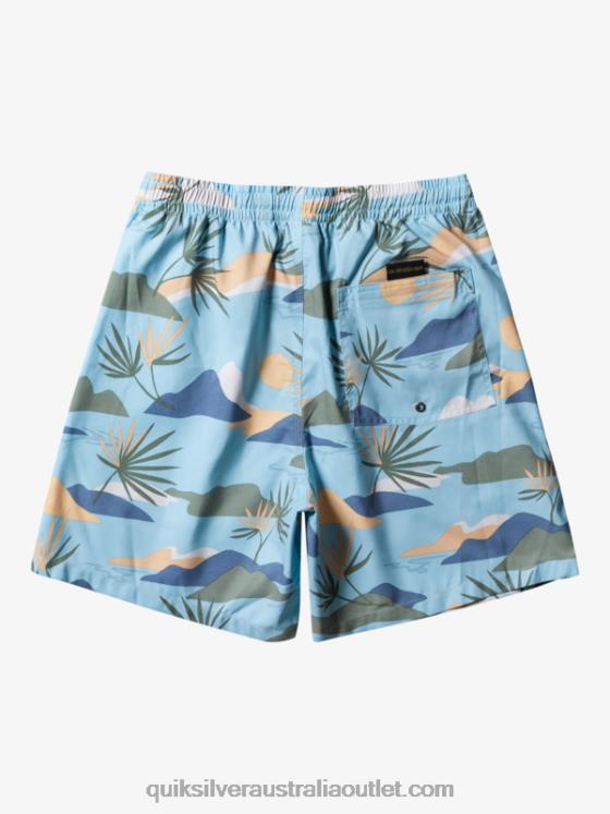 Quiksilver Men Everyday Mix 17 Volleys H2N4B677 sky blue