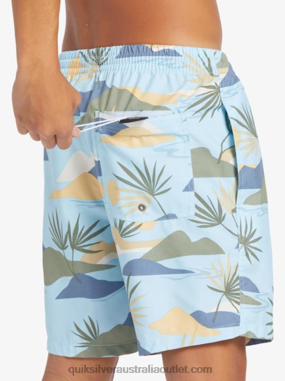 Quiksilver Men Everyday Mix 17 Volleys H2N4B677 sky blue