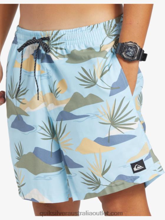 Quiksilver Men Everyday Mix 17 Volleys H2N4B677 sky blue