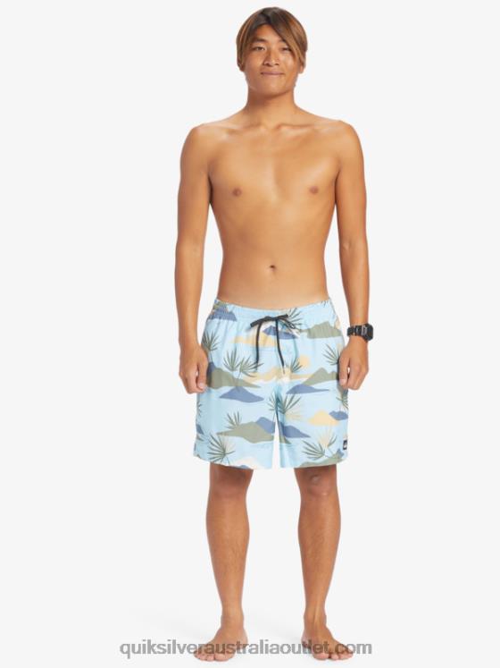 Quiksilver Men Everyday Mix 17 Volleys H2N4B677 sky blue