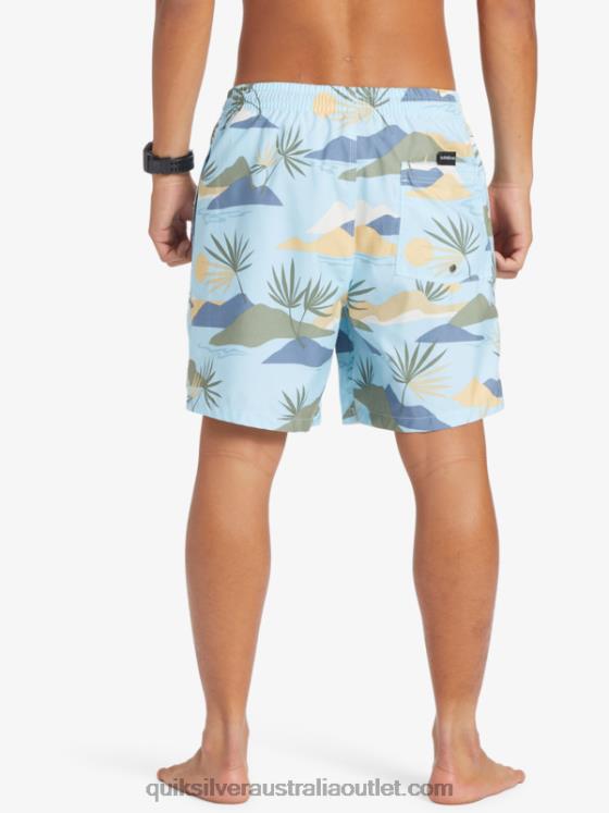 Quiksilver Men Everyday Mix 17 Volleys H2N4B677 sky blue