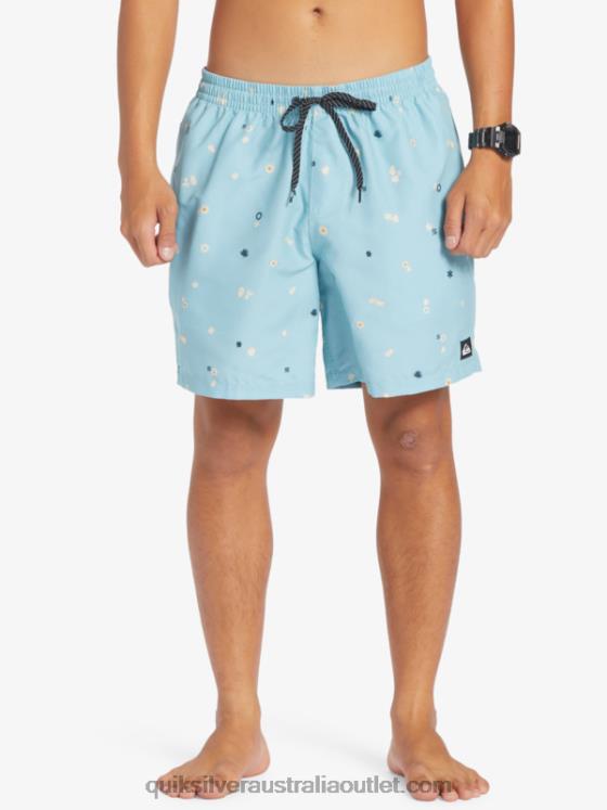 Quiksilver Men Everyday Mix 17 Volleys H2N4B680 celestial blue