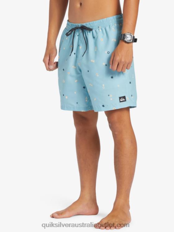 Quiksilver Men Everyday Mix 17 Volleys H2N4B680 celestial blue