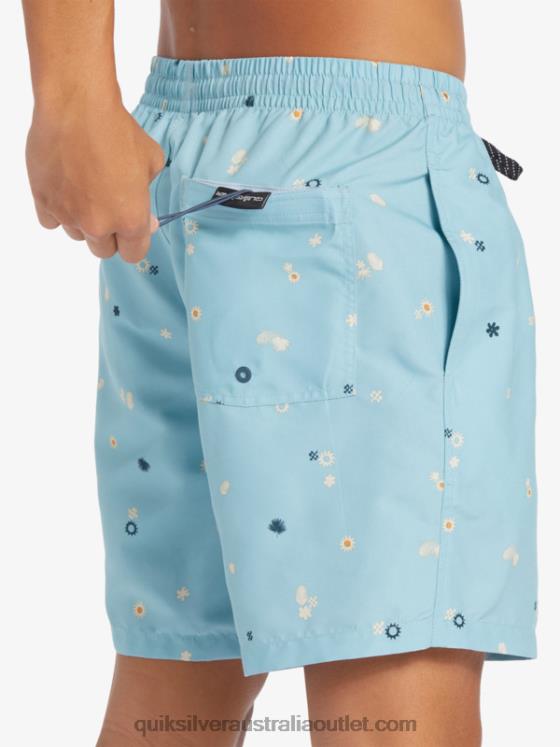 Quiksilver Men Everyday Mix 17 Volleys H2N4B680 celestial blue