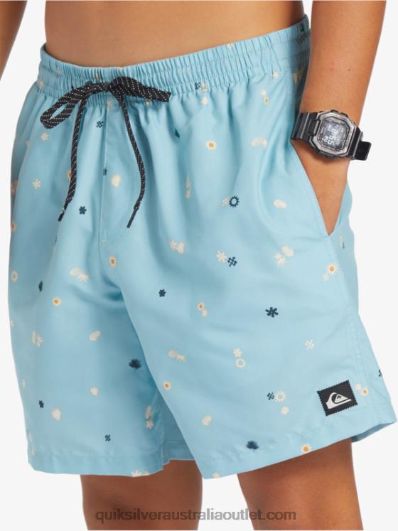 Quiksilver Men Everyday Mix 17 Volleys H2N4B680 celestial blue