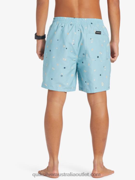 Quiksilver Men Everyday Mix 17 Volleys H2N4B680 celestial blue