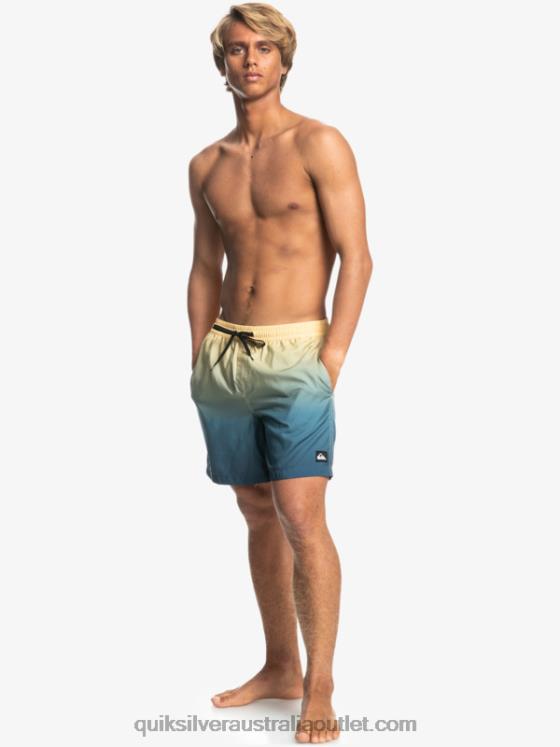 Quiksilver Men Everyday Pop Fade 14 Volleys H2N4B1242 pop fade - sahara sun