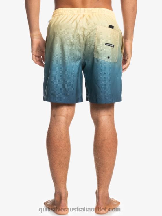 Quiksilver Men Everyday Pop Fade 14 Volleys H2N4B1242 pop fade - sahara sun