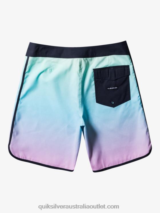 Quiksilver Men Everyday Scallop 19 Boardshorts H2N4B766 river blue