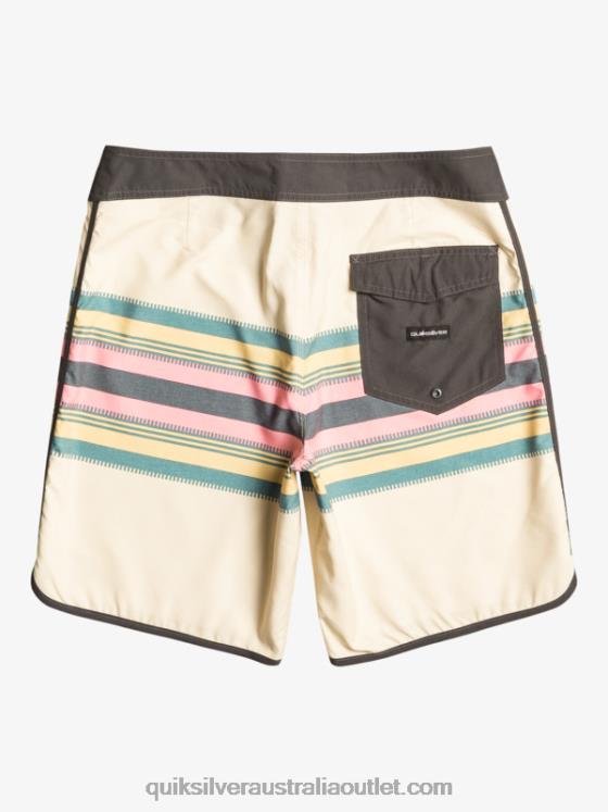 Quiksilver Men Everyday Scallop 19 Boardshorts H2N4B767 birch