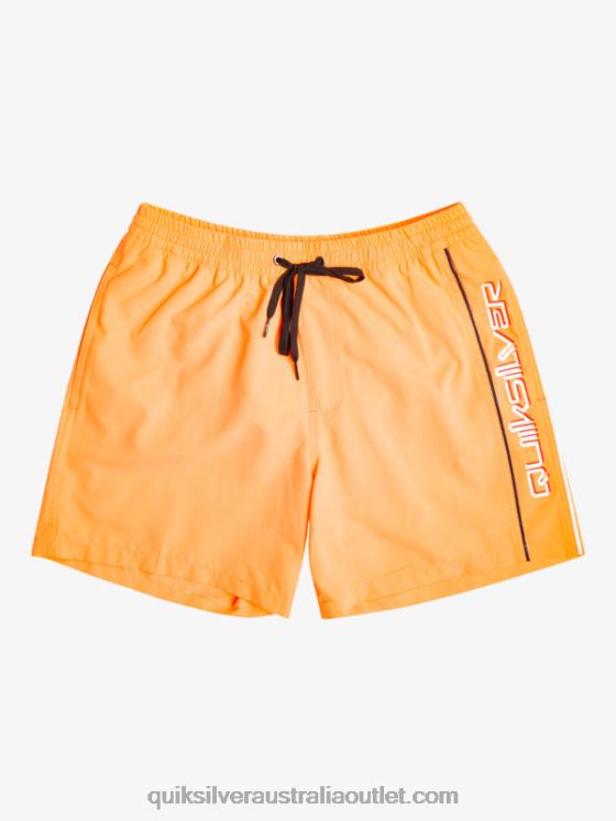Quiksilver Men Everyday Vert 16 Volleys H2N4B697 orange pop