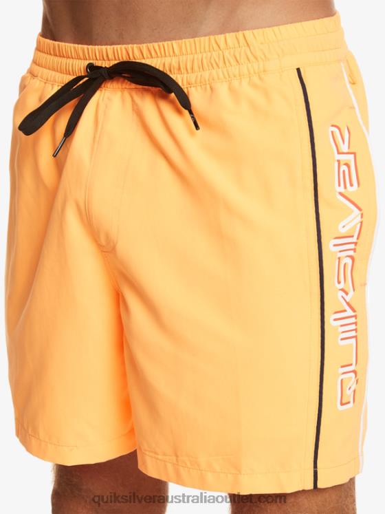 Quiksilver Men Everyday Vert 16 Volleys H2N4B697 orange pop