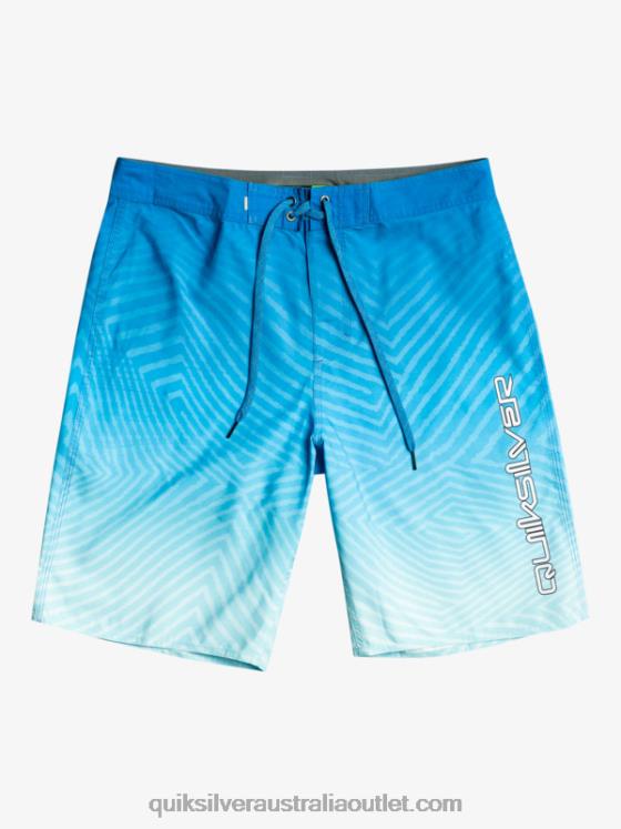Quiksilver Men Everyday Warp Fade 20 Boardshorts H2N4B1282 snorkel blue