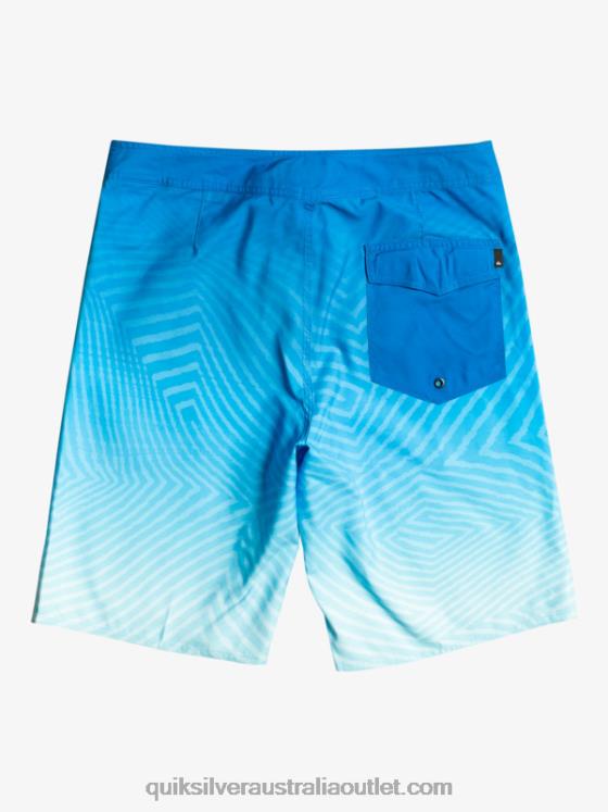 Quiksilver Men Everyday Warp Fade 20 Boardshorts H2N4B1282 snorkel blue