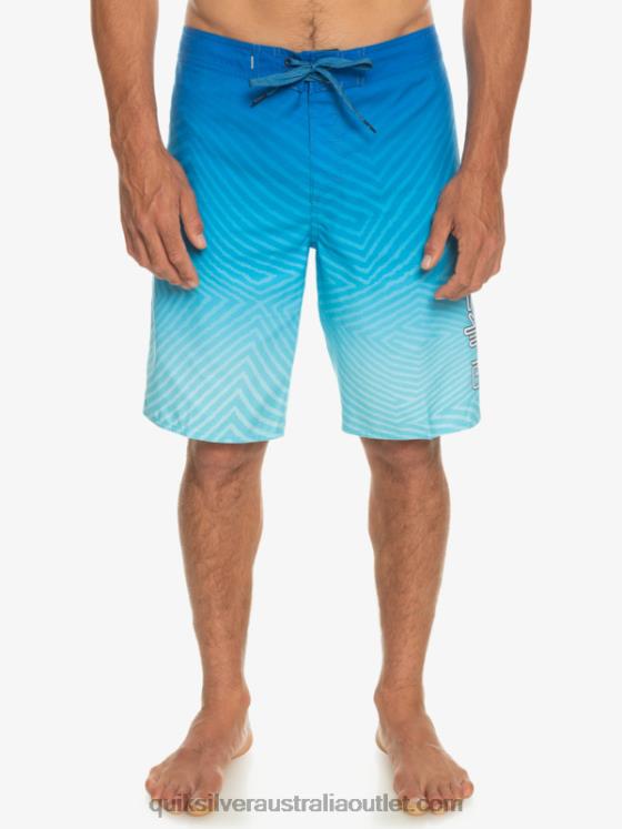 Quiksilver Men Everyday Warp Fade 20 Boardshorts H2N4B1282 snorkel blue