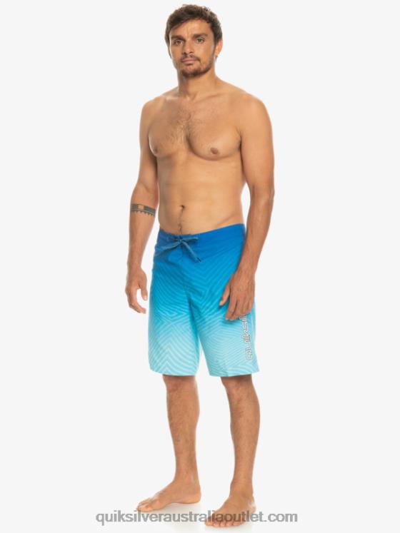 Quiksilver Men Everyday Warp Fade 20 Boardshorts H2N4B1282 snorkel blue